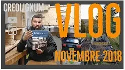 Image miniature d’une vidéo de la chaîne YouTube Creolignum, dédiée à la menuiserie et au travail du bois.